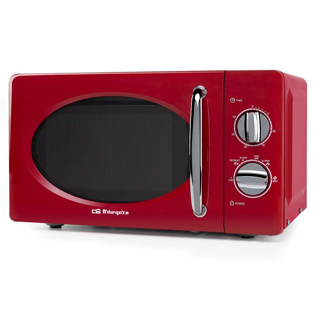 EAN 8436044538902 - Orbegozo MI-2020 microondas Rojo Solo microondas Encimera 20 L 700 W imagen 1