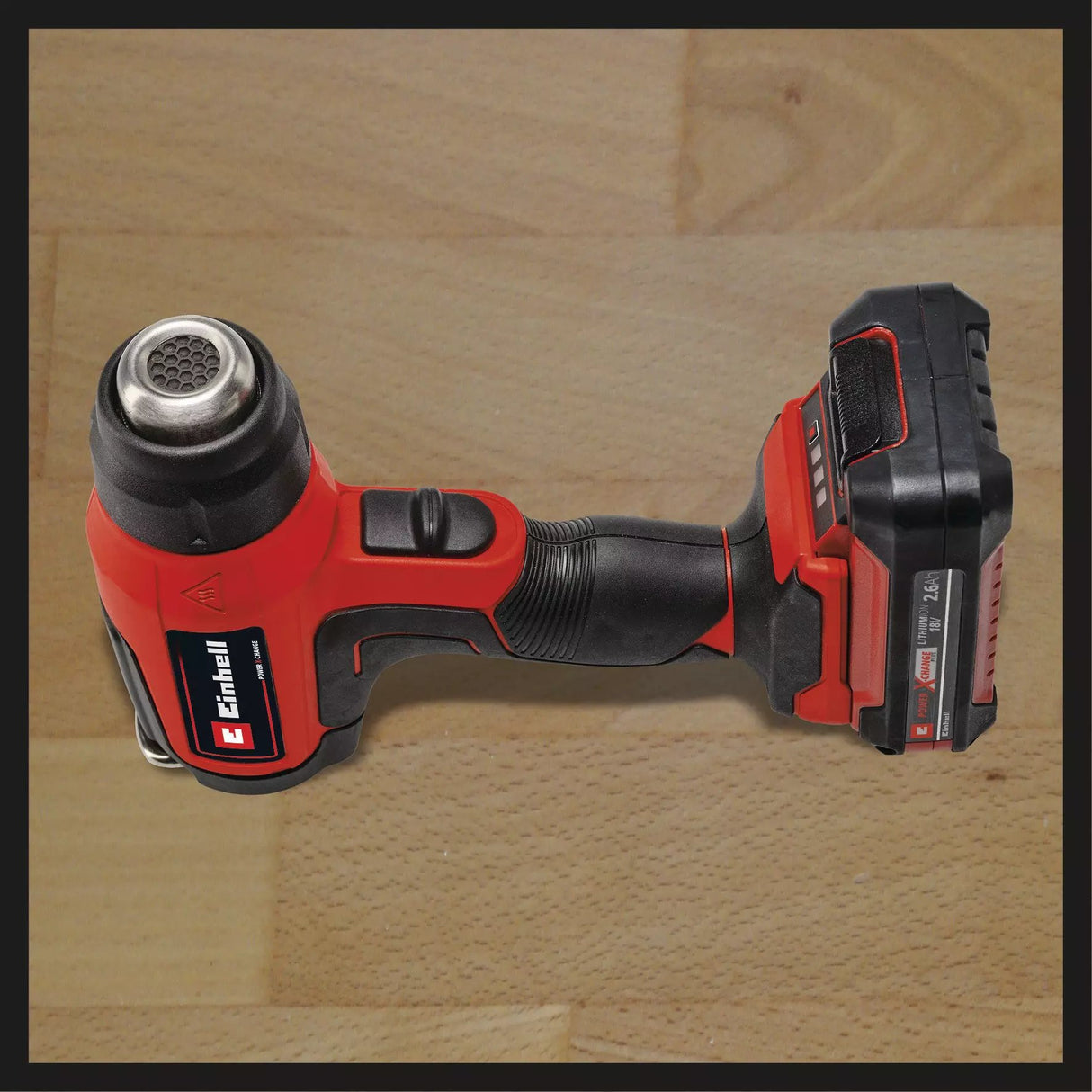 EAN 4006825647730 - Einhell TE-HA 18 Li Pistola de aire caliente 200 l/min 550 °C Negro, Rojo imagen 10