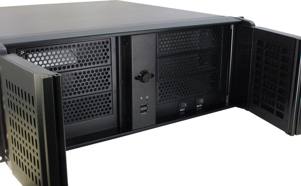 Inter-Tech 4u-4098-S Caja Rack 4u Atx Usb Sin Fuente