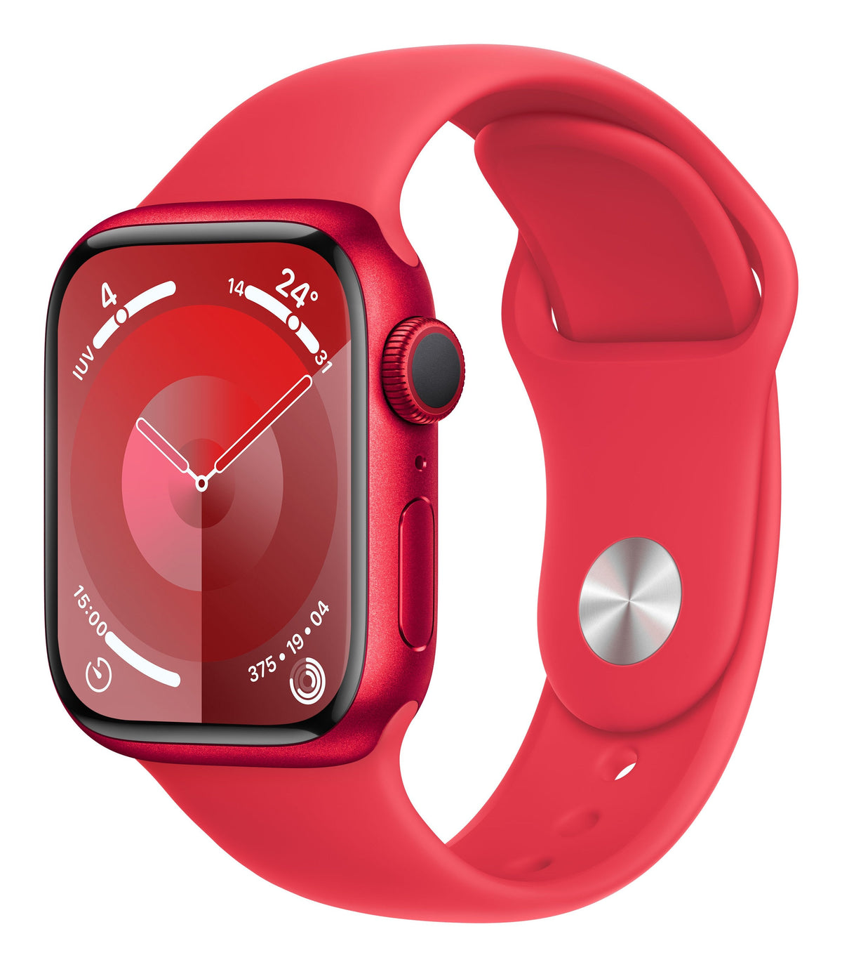 Apple Watch Series 9 Gps 41mm Red Alu Case, Red Sport Band S/M Eu Mrxg3