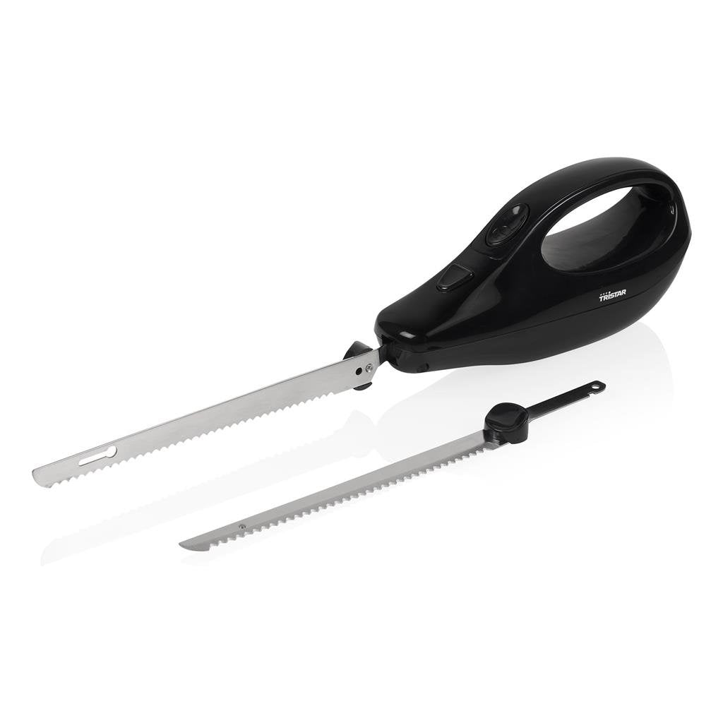 EAN 8713016102041 - Tristar EM-2107 cuchillo eléctrico 120 W Negro imagen 1