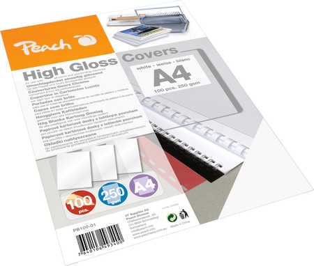 EAN 7640106493400 - Peach Bürogeräte A4 Blanco 100 pieza(s) imagen 1