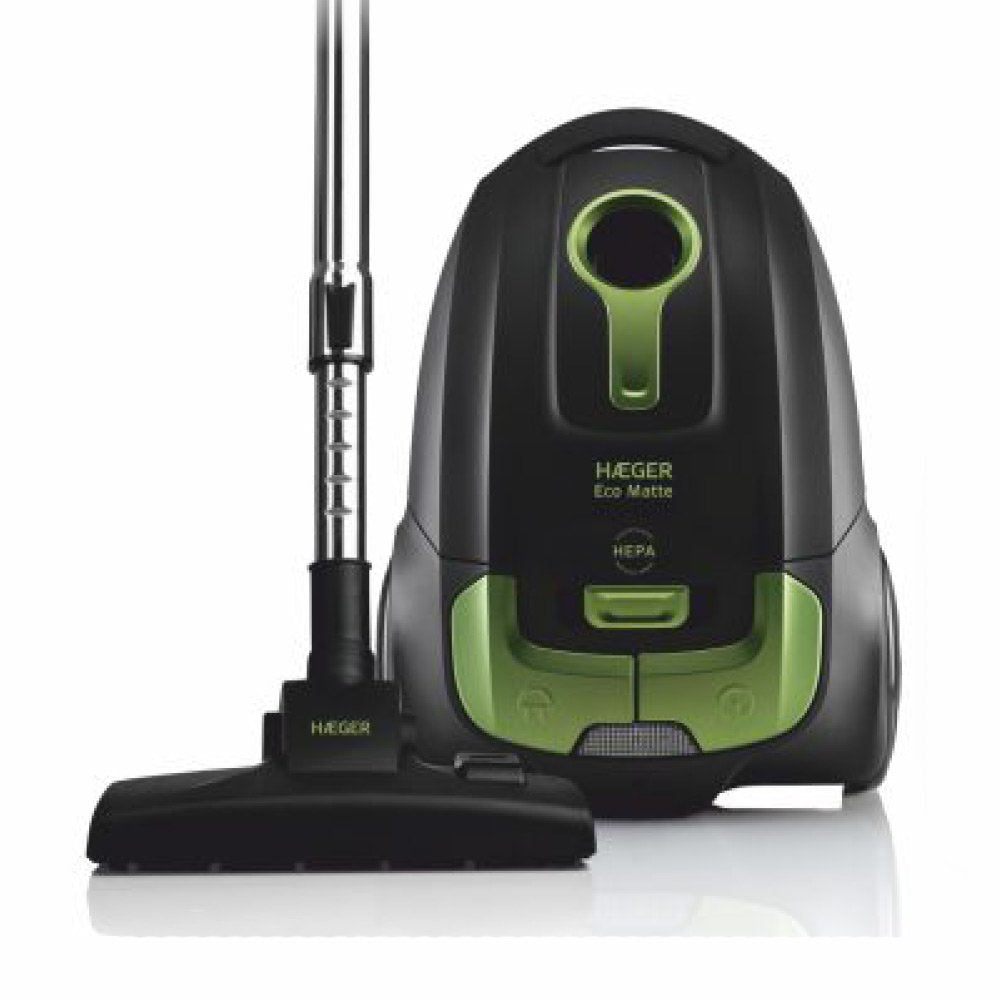 Aspirador De Trineo Haeger Eco Matte 700w Filtro Hepa Bolsa Polvo Lavable 4l 5 Niveles Filtrado Cepillo Y Boquilla Para Cantos 2 En 1