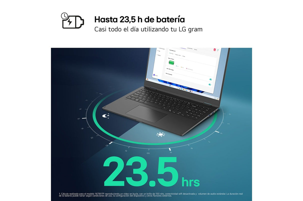 Portátil Lg Gram 16zd90ru-G.Ax55b Intel Core I5-1334u 16gb 512gb Ssd 16' Win11 Pro