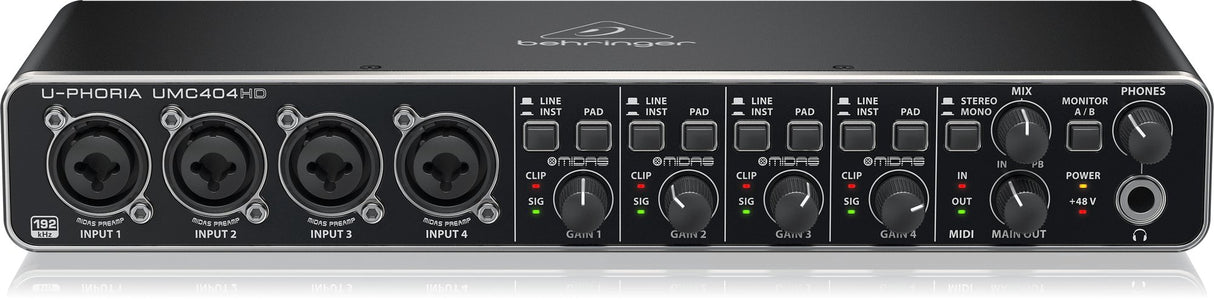 EAN 4033653130639 - Behringer UMC404HD interfaz de grabación de audio imagen 2