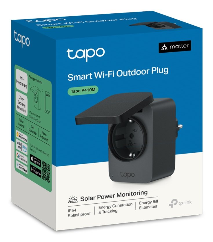 Home Tp-Link Tapo P410m Smart Wi-Fi Outdoor Stecker