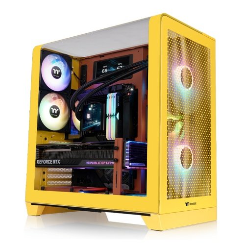 Thermaltake View 390 Air (Amarillo, Tempered Glass) Ca-11f-00mmwn-00