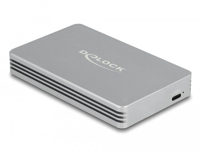 EAN 4043619420186 - DeLOCK 42018 caja para disco duro externo Caja externa para unidad de estado sólido (SSD) Plata imagen 2