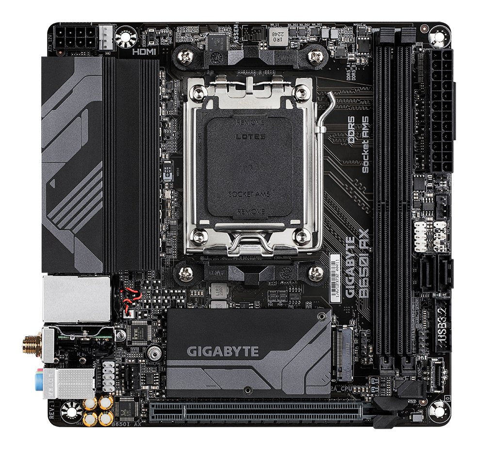 EAN 4719331859190 - GIGABYTE B650I AX placa base AMD B650 Zócalo AM5 mini ITX imagen 2
