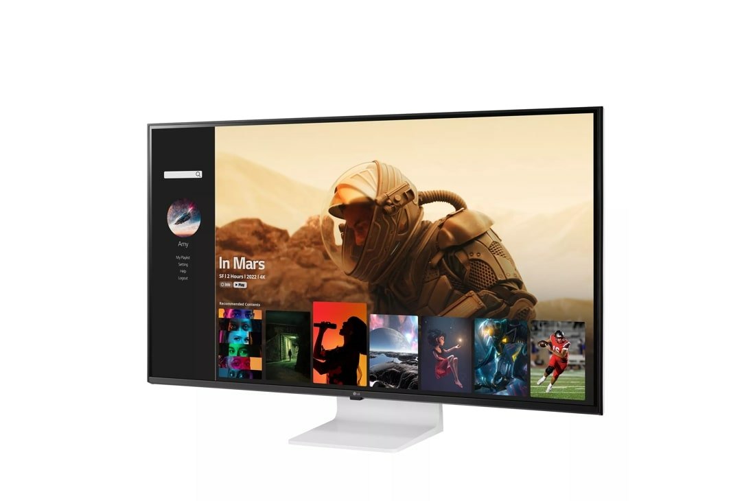 EAN 8806084847034 - LG 43SQ700S-W pantalla para PC 108 cm (42.5") 3840 x 2160 Pixeles 4K Ultra HD LCD Blanco imagen 3
