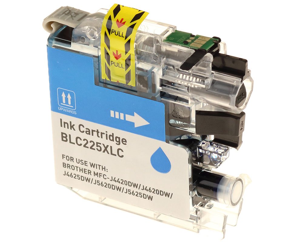 G&G Tintencartucho Compatible Con Brother Lc-225xlc Cyan