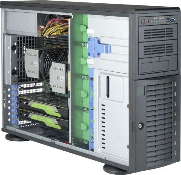 Supermicro Gehäuse Superchassis Cse-743ac-1k26b-Sq