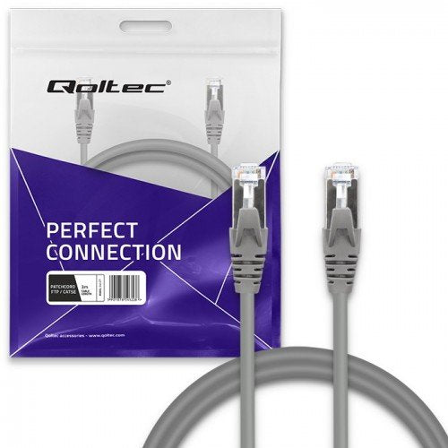 Patchcord Cable Ftp Cat5e, 2xrj45, 3m