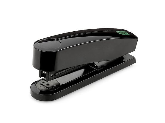 Novus B2 Re+New Grapadora De Sobremesa - Fabricada Con Plastico Reciclado - Hasta 25 Hojas - Grapado Abierto, Cerrado Y Clavado - Incluye 200 Grapas