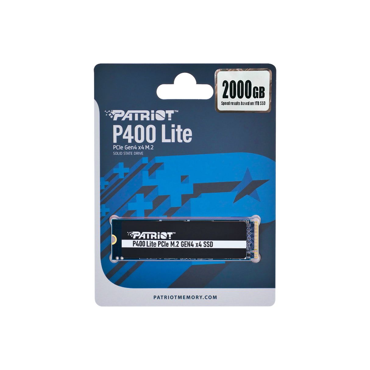 Ssd Patriot 2000gb M.2 P400 Lite Pcie 4x4 Nvme 3300/2700
