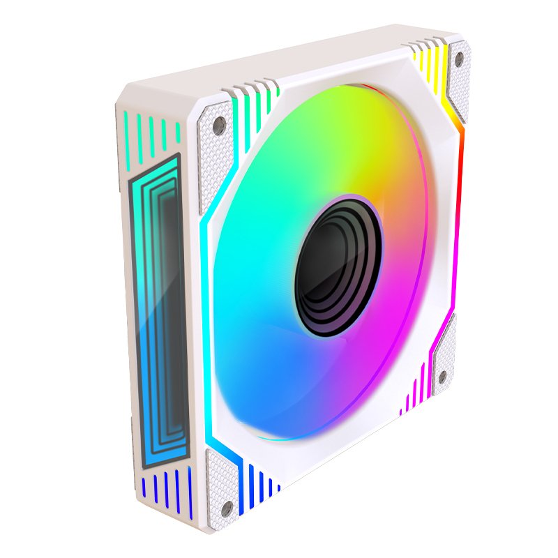EAN 8435099533979 - KeepOut XFC-120DRM Carcasa del ordenador Ventilador 12 cm Blanco imagen 4