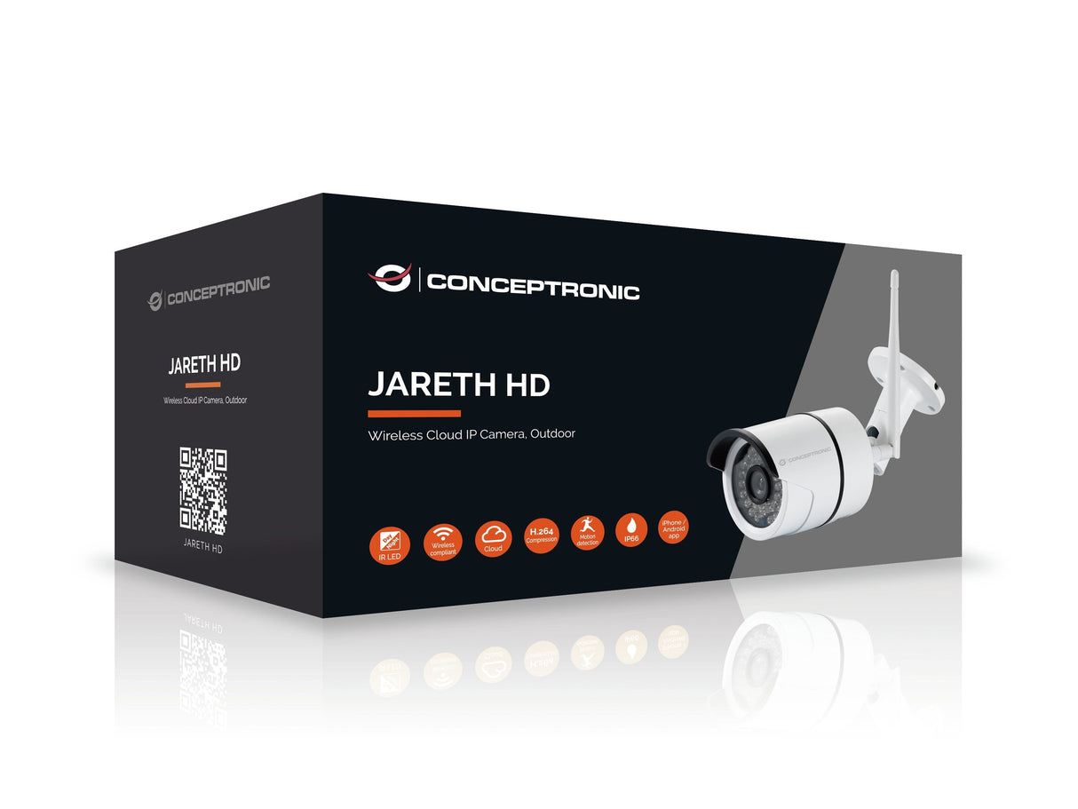Camara Ip Wifi Conceptronic 720p Int-Ext Cloud