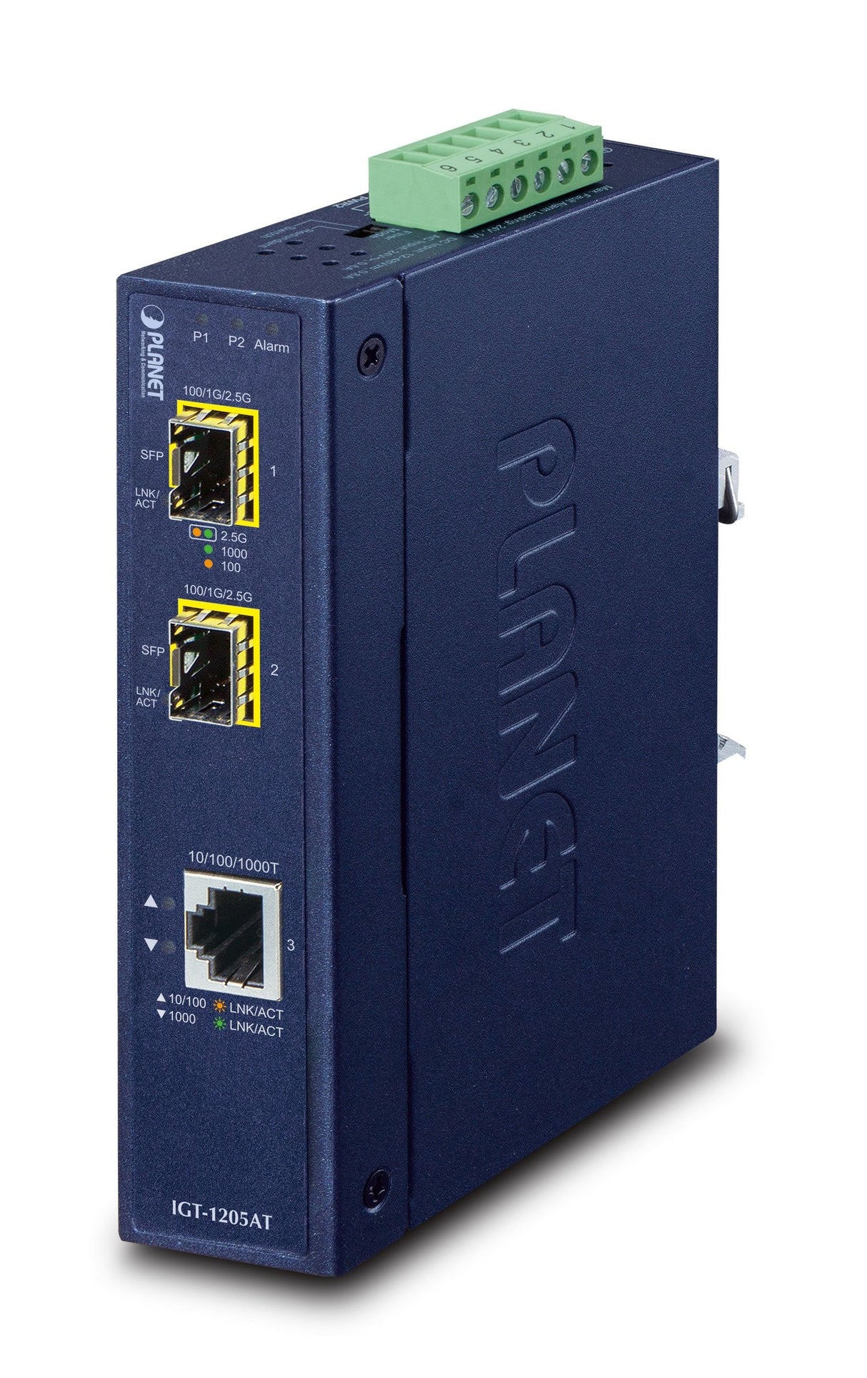 EAN 4711213689529 - PLANET IGT-1205AT convertidor de medio 1000 Mbit/s Azul imagen 1