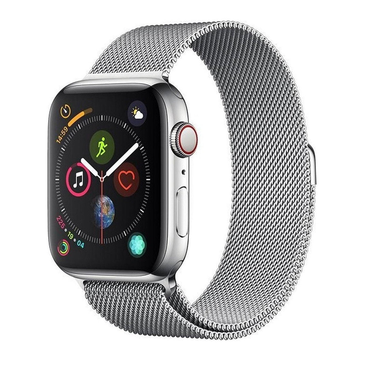 Bracelet Maille Milanaise Plateado Para Apple Watch (38 / 40 / 41mm) - Devia