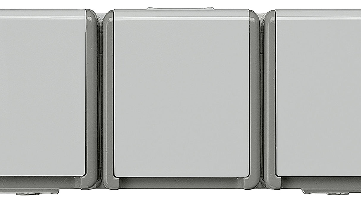 Siemens 5ub4731 Delta Schuko-Steckdose Flche Ip44 Ap Dgr Hgr 3-Fach Waagrecht