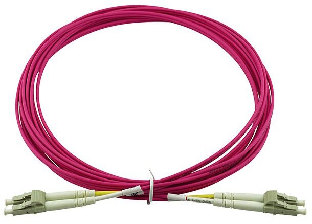 Blueoptics Sfp3131fu1mk Cable De Fibra Optica 1 M Lc Om4 Magenta