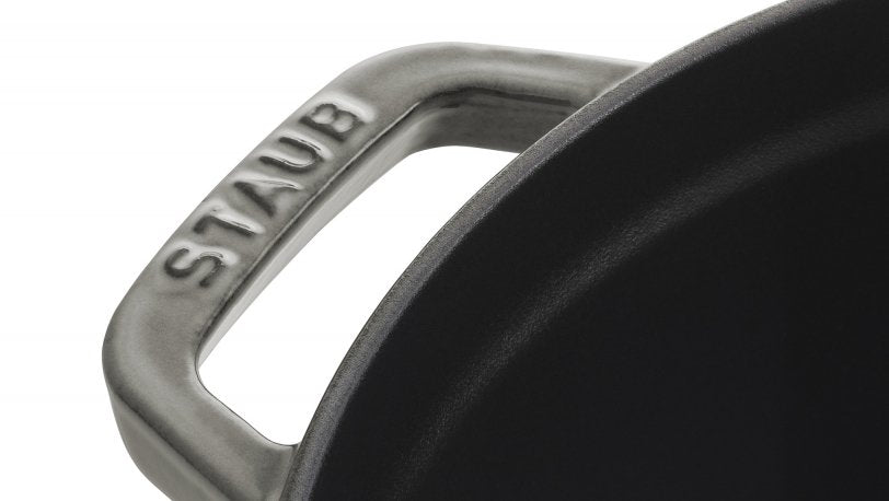 Staub La Cocotte 20cm Redondo, Gris Grafito, Hierro Fundido