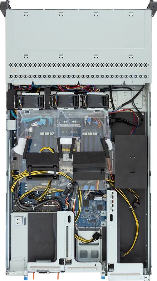 EAN 4719331856359 - GIGABYTE R243-EG0-AAL1 Bastidor (2U) Negro, Acero imagen 3