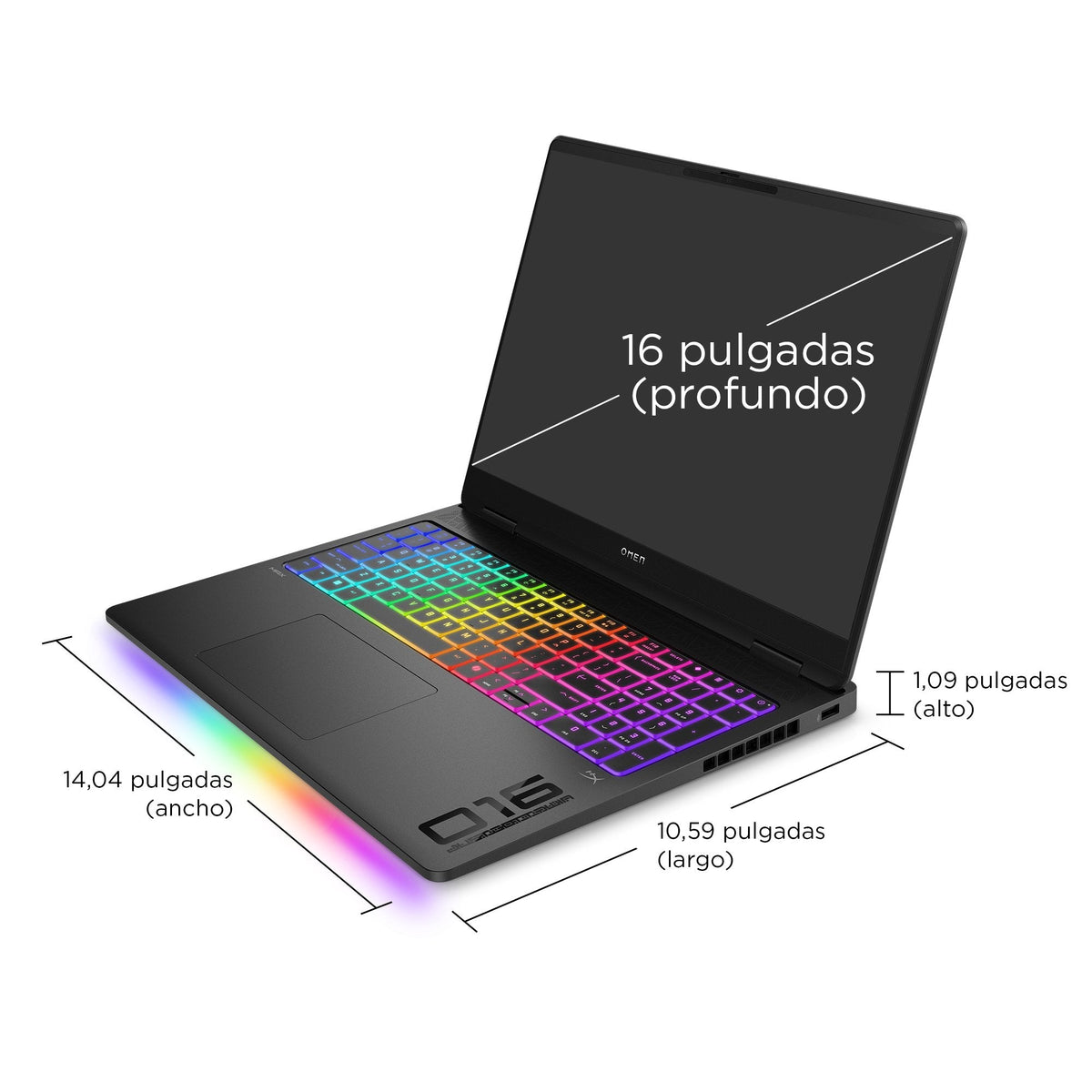 Portátil Gaming Hp Omen Max 16 Ak0008ns Copilot+ Pc 16" Wqxga Amd Ryzen Ai 9 Hx375 55 Tops 32gb Ram 1tb Ssd Geforce Rtx 5070 Ti W11 Home