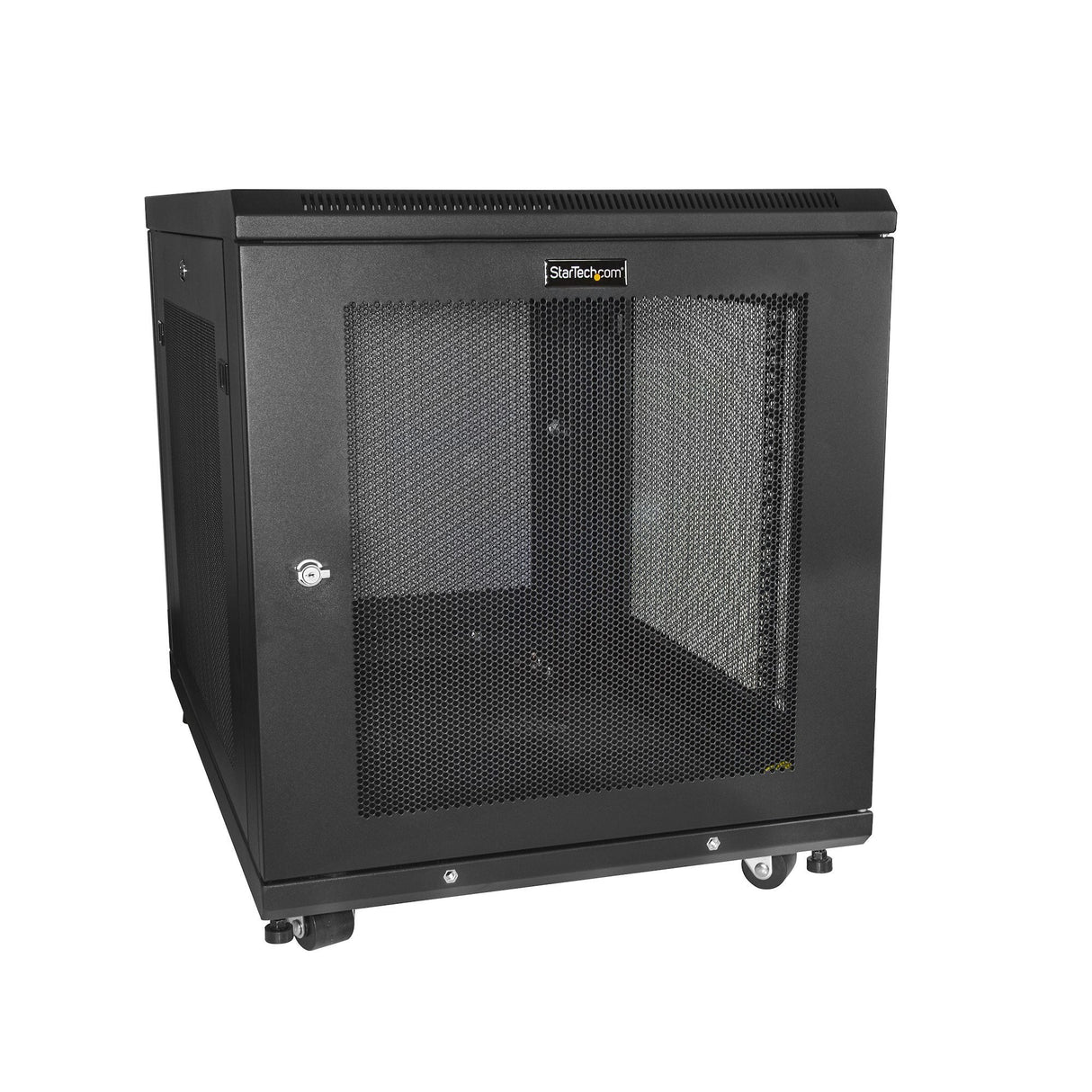 EAN 0065030870252 - StarTech.com RK1233BKM armario rack Rack o bastidor independiente Negro imagen 1