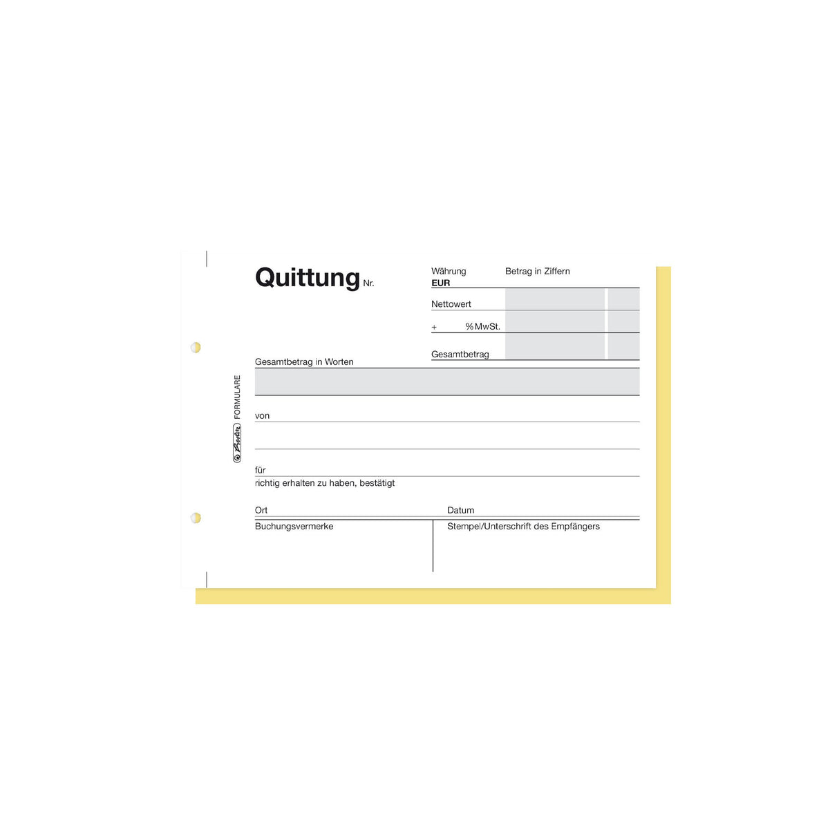 EAN 4008110886626 - Herlitz 886622 formulario comercial imagen 3