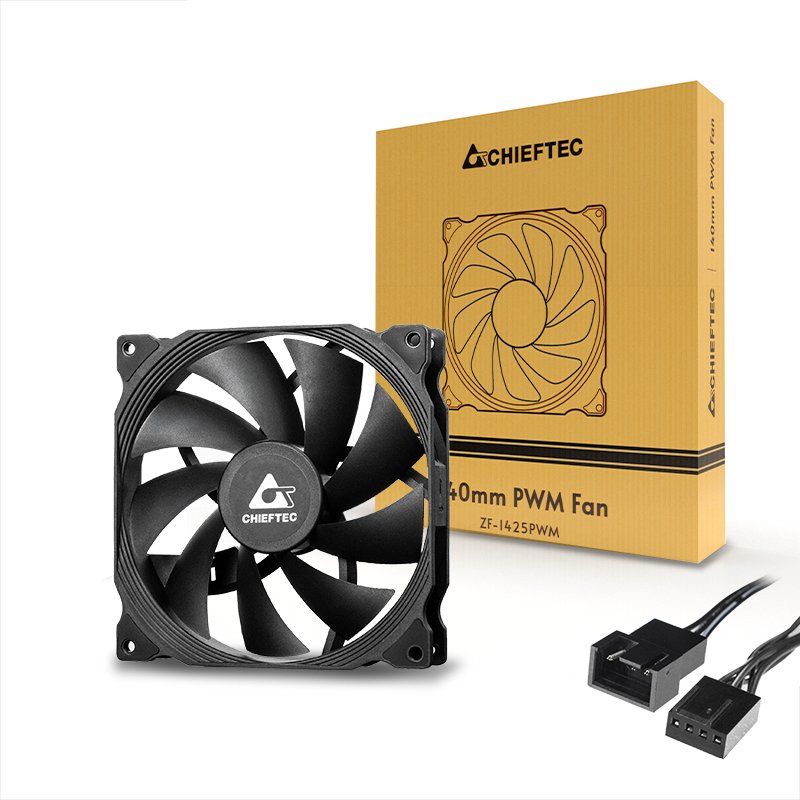 Ventilador Pc Chieftec Zf-1425pwm 140 Mm Zf-1425pwm