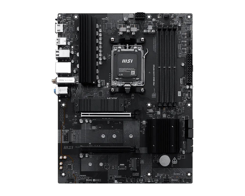 Placa Base Msi Pro B840-S Evo Wifi6e B840,Am5,Atx,Ddr5