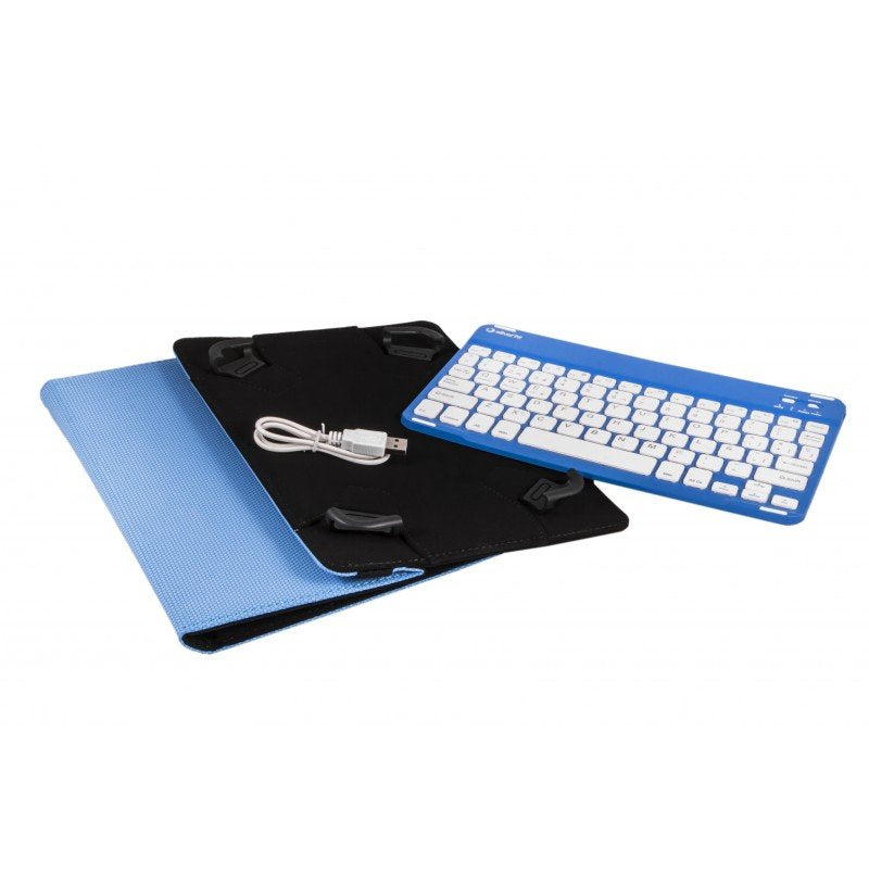 EAN 8420738191429 - SilverHT 111914240199 teclado para móvil Bluetooth Negro, Azul, Blanco imagen 2