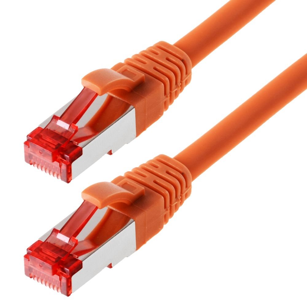 EAN 4005938181803 - Helos S/FTP (PIMF) CAT 6 10m cable de red Naranja Cat6 S/FTP (S-STP) imagen 1