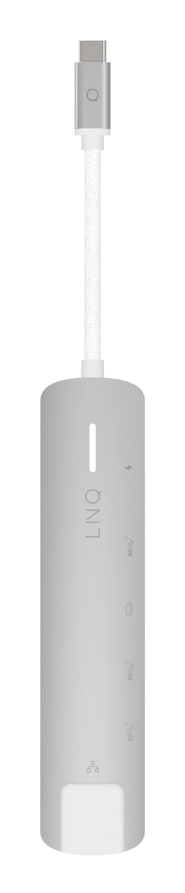 EAN 8720574622713 - LINQ LQ49061 base para portátil y replicador de puertos Alámbrico USB 3.2 Gen 2 (3.1 Gen 2) Type-C Gris, imagen 6