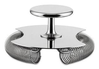 Alessi Doppel Cocktail-Sieb Tending Box Gia27