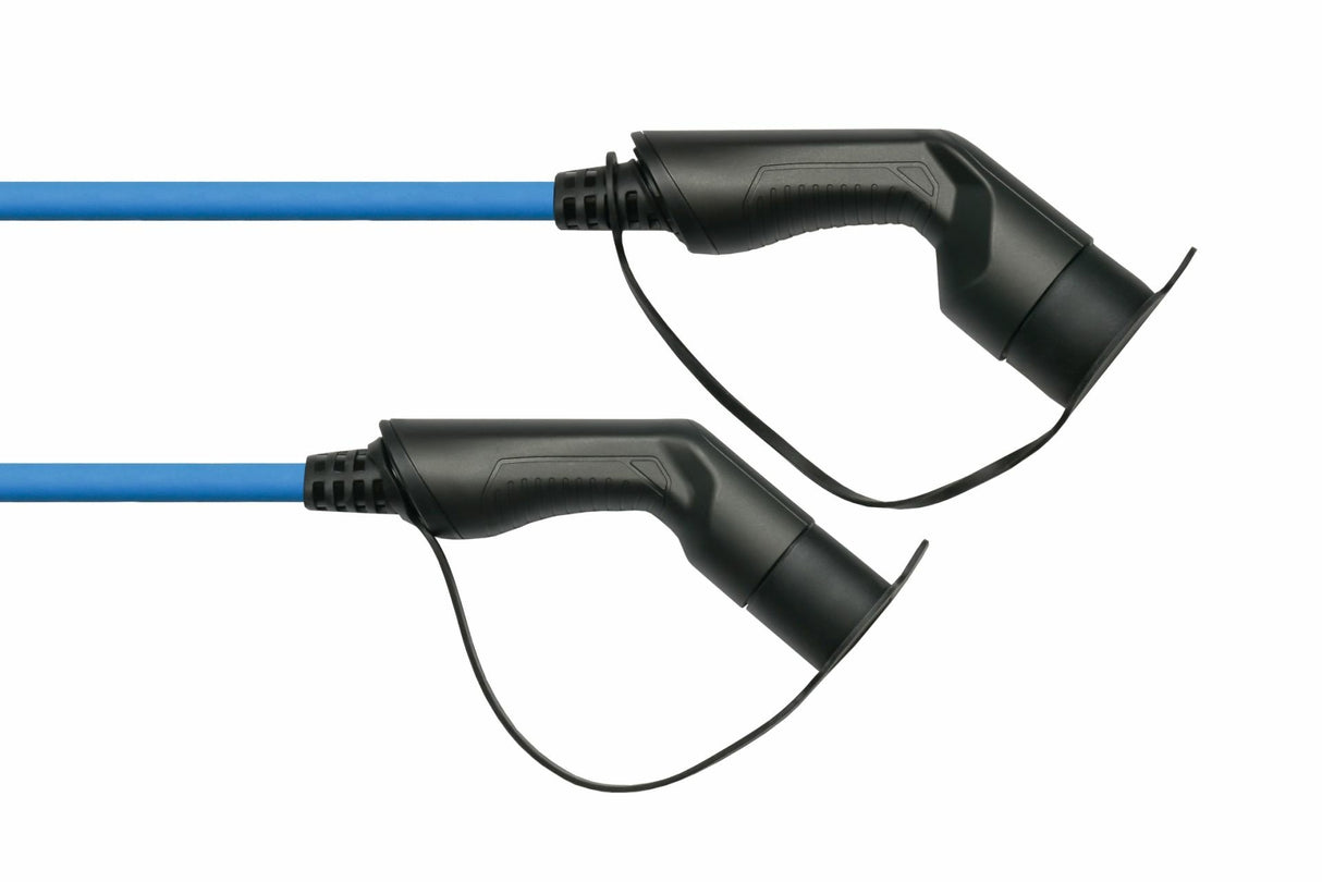 EAN 4066857000842 - Kabelmeister EVC01-025B cable de carga para vehículo eléctrico Azul Type 2 3 2,5 m imagen 2