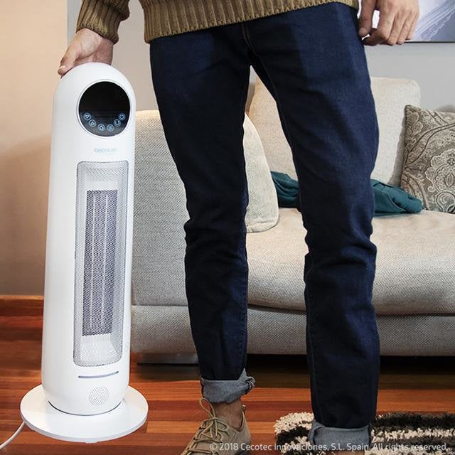 Calefactor Bano Ceramico Cecotec Ready Warm 10100 Smart Ceramic Vertical 2000w