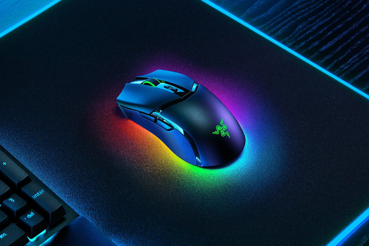 EAN 8886419334125 - Razer Cobra Pro ratón Juego mano derecha RF Wireless + Bluetooth + USB Type-C Óptico 30000 DPI imagen 7