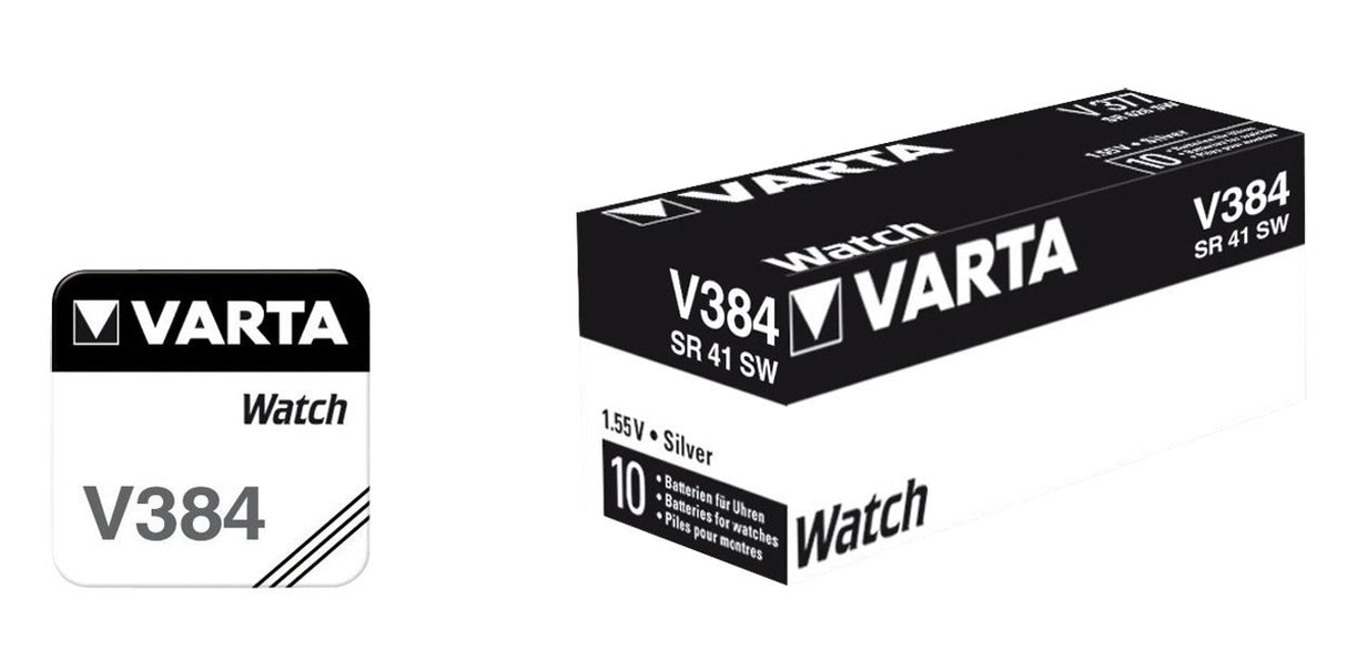 EAN 4008496245642 - Varta V384 Batería de un solo uso SR41 Óxido de plata imagen 3