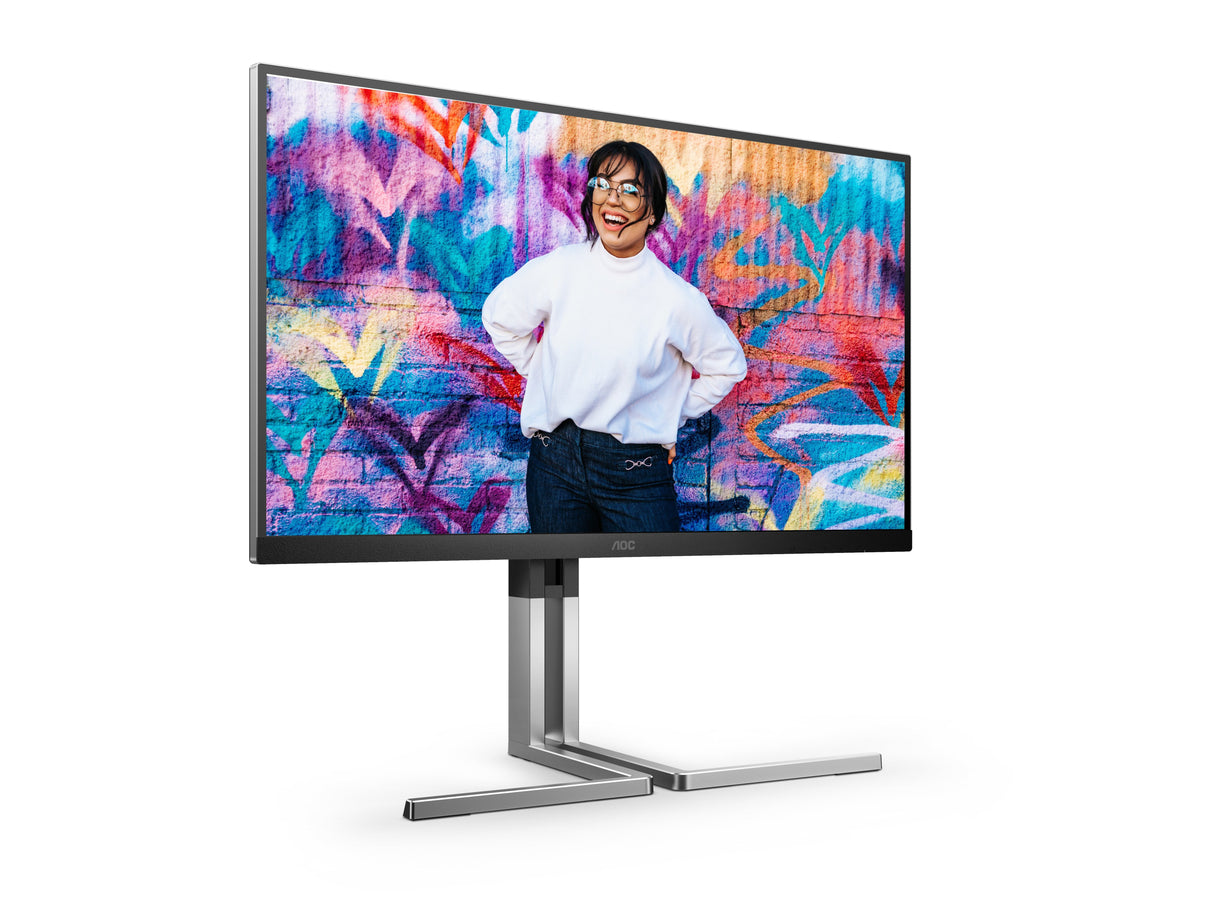 Monitor Aoc Q27u3cv 27" Qled Negro