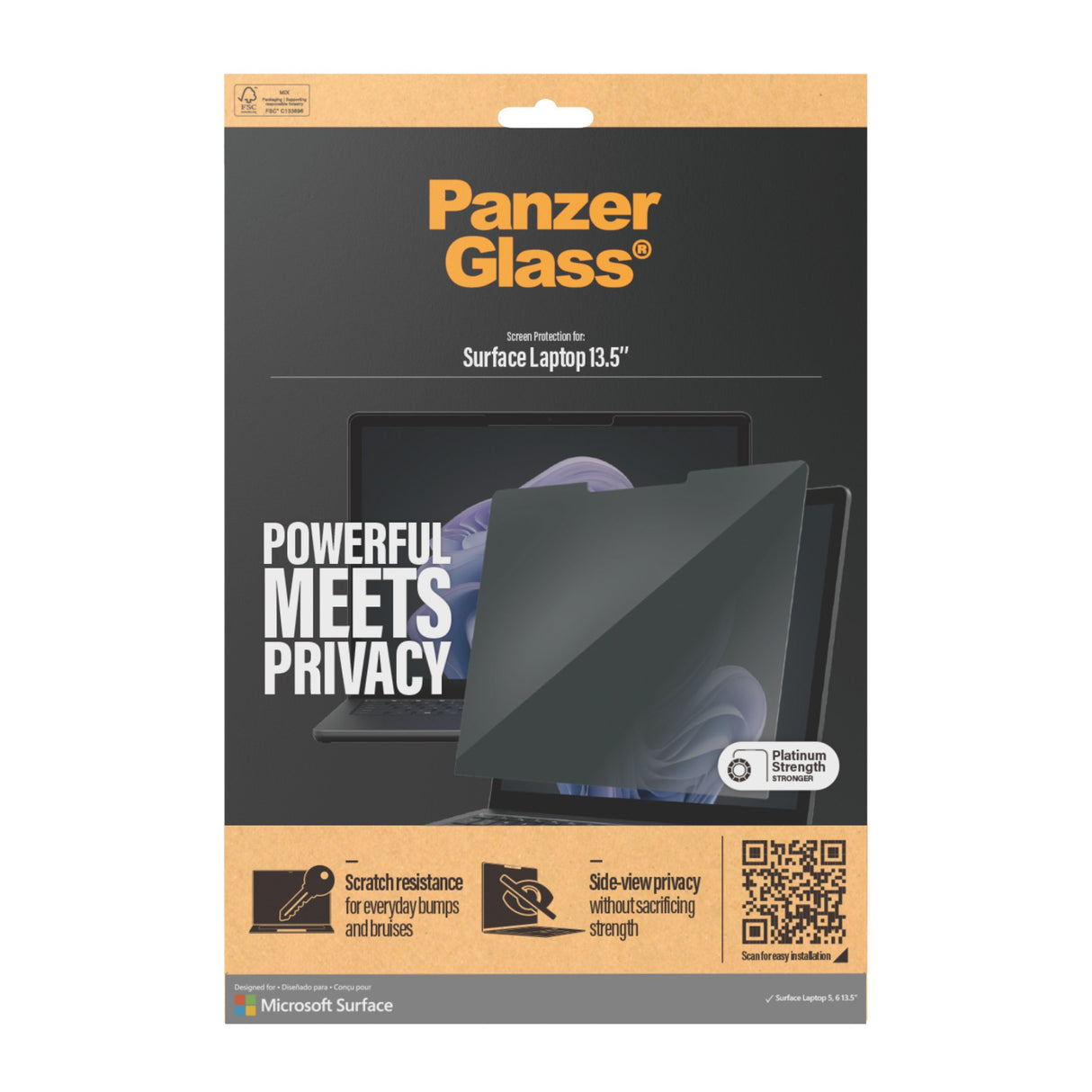 EAN 5711724162534 - PanzerGlass P6253 protector de pantalla para tableta Microsoft 1 pieza(s) imagen 3