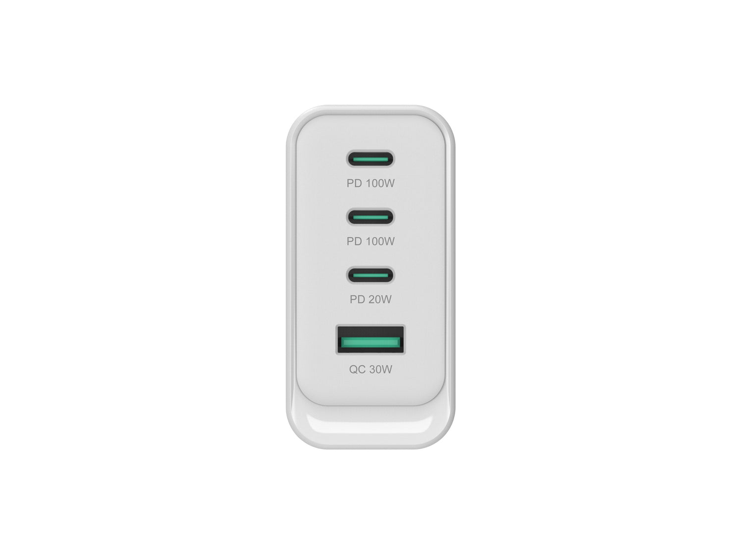 Cargador De Pared Quick Charge 3.0 Pd  Pps 3 Puertos Usb-C 1 Puerto Usb-A Conceptronic Althea 100w