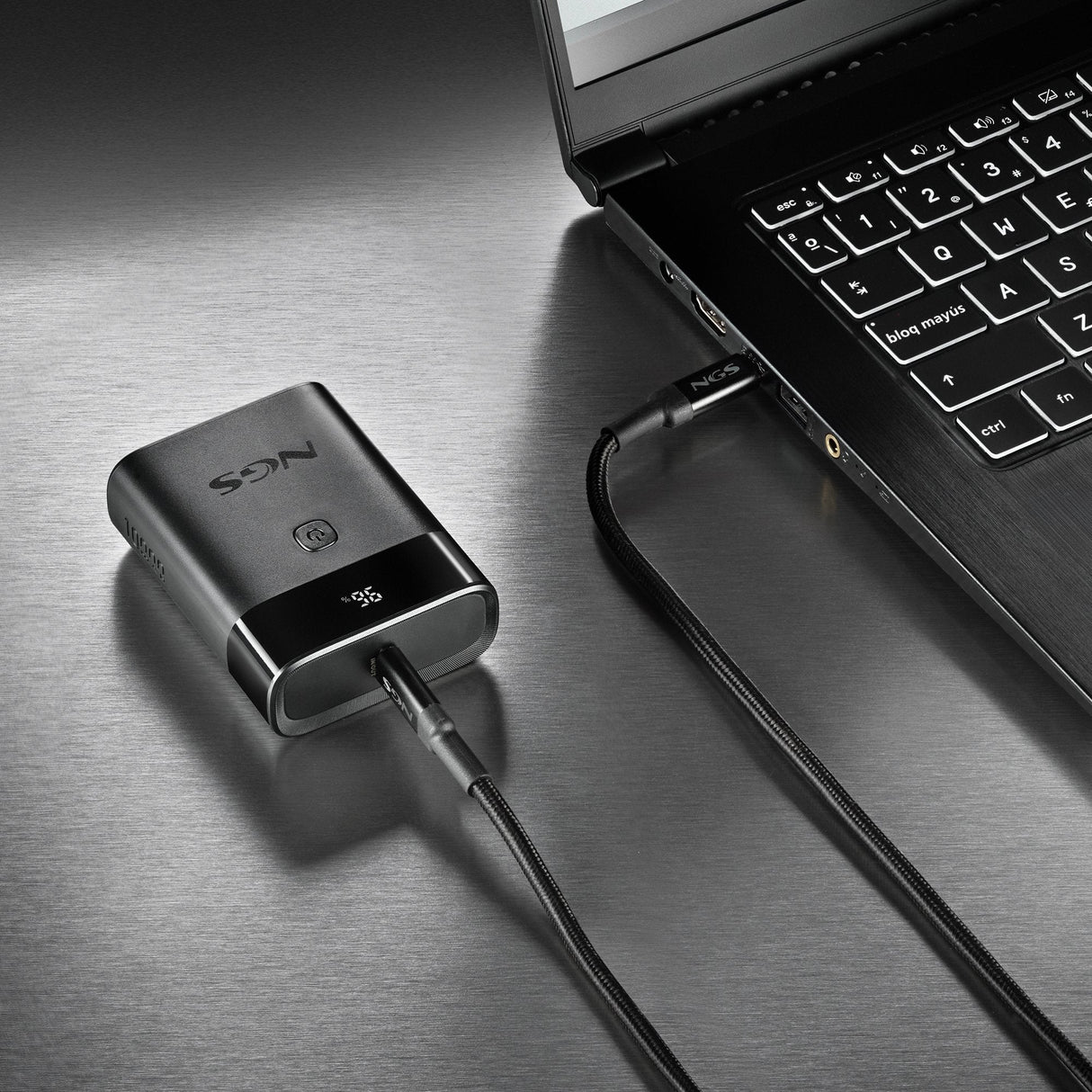 EAN 8435430626407 - NGS TWIX 10 10000 mAh Negro imagen 4