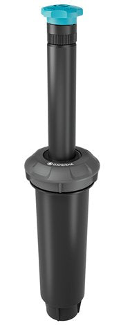 Aspersor Emergente Sd30 Gardena Sprinklersystem (Negro/Gris, Rango De Pulverización De 1,5 A 3 Metros)