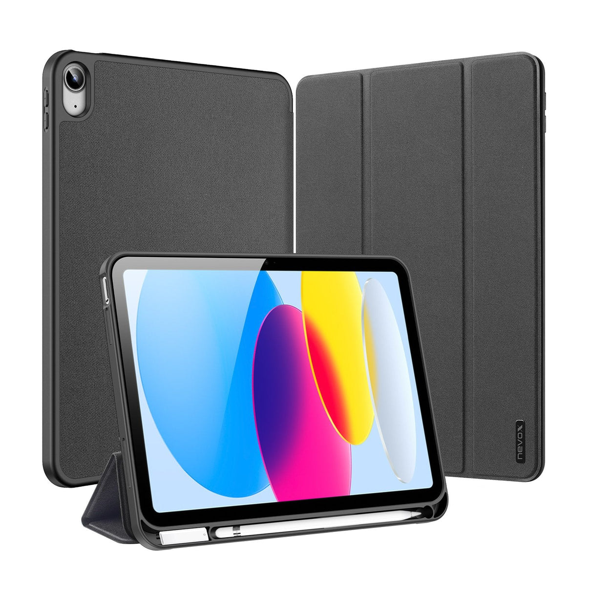 Nevox 2153 Funda Para Ipad 10.9" Folio Negro