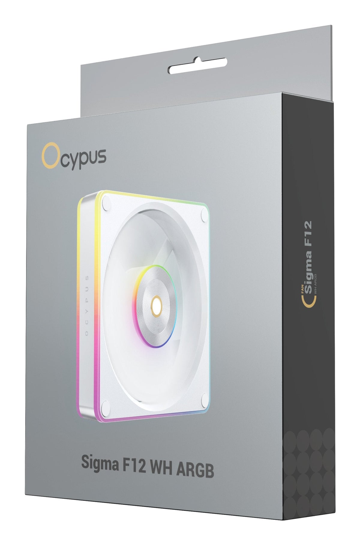 Ventilador Pc Ocypus Sigma F12 Argb (Blanco, 120 Mm) Sigma-F12-Wh1am00x-Gl