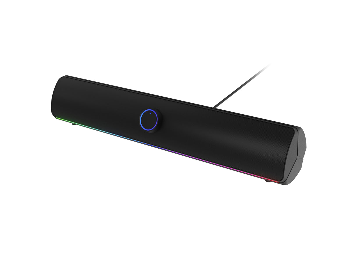 Barra De Sonido Bluetooth Genesis Helium 312bt 2.0 Rgb 10w