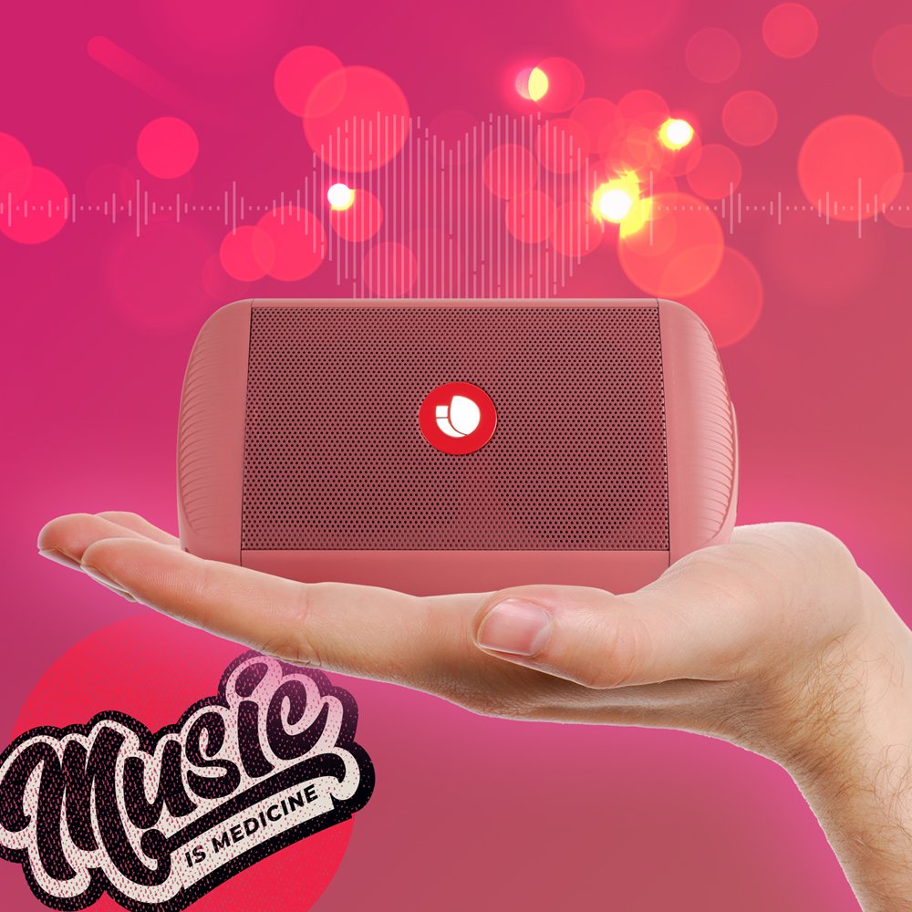 Altavoz Con Bluetooth Ngs Roller Ride 10w 1.0 Rojo