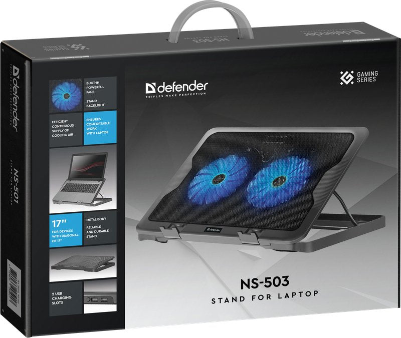 EAN 4714033295031 - Defender NS-503 almohadilla fría 43,2 cm (17") 1000 RPM Negro imagen 2